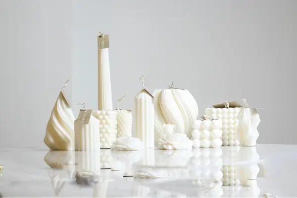 7 ideias de velas decorativas que parecem peças de arte