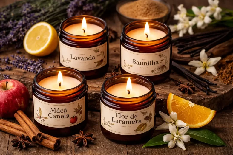 7 Aromas Perfeitos para Velas Relaxantes Feitas em Casa